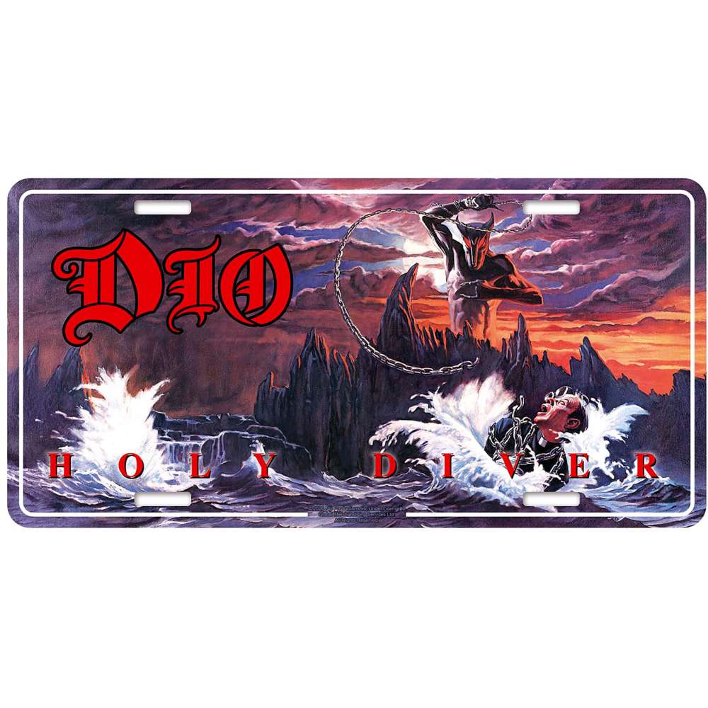Dio - Holy Diver Metalen wandbord - Multicolours